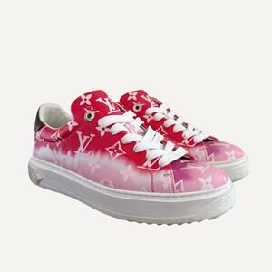 Size 39 - Louis Vuitton Monogram Time Out Escale Low Sneaker